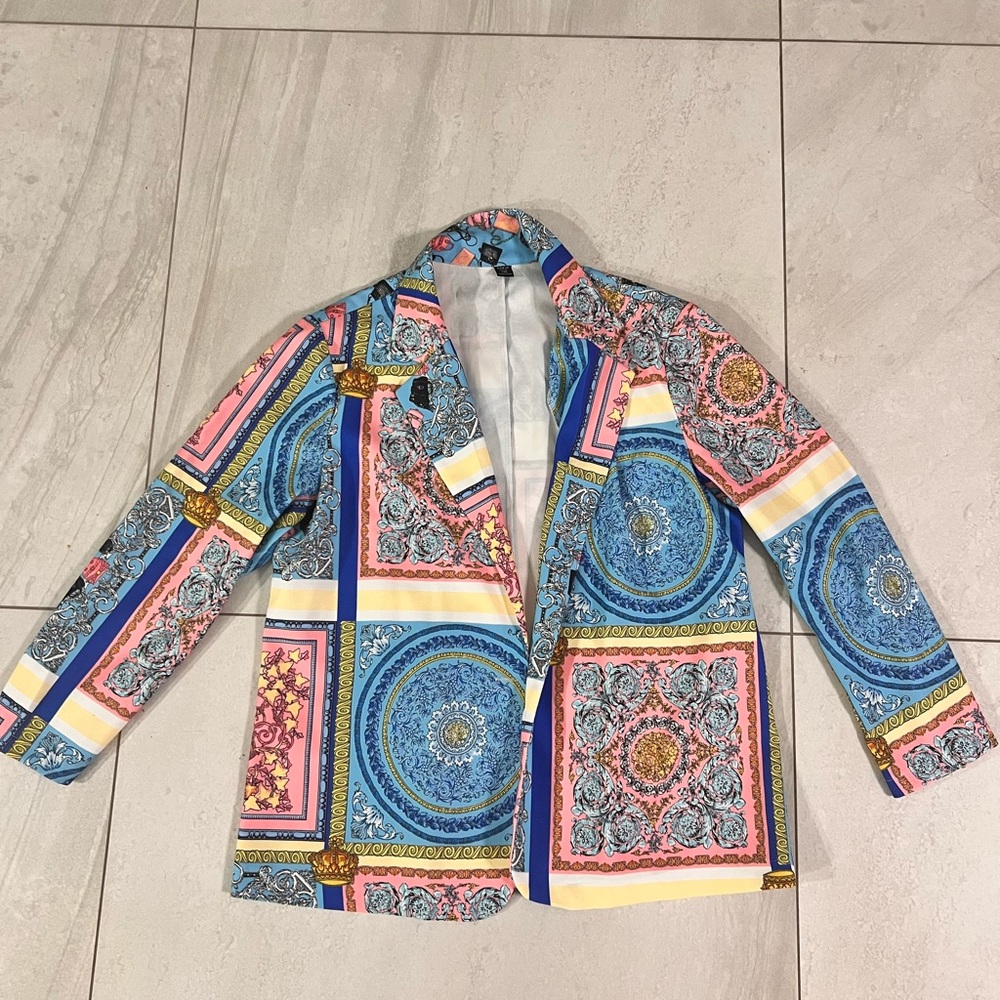 Multi color blazer